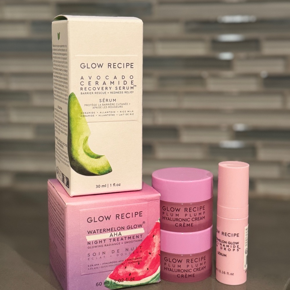Glow Recipe Bundle x 5 piece
